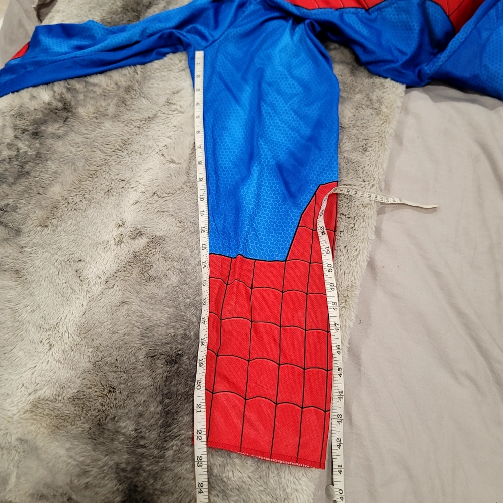 New JAZWARES Marvel Spider-Man Child Costume Suit And Mask Size Large 12-14 - Picture 5 of 16
